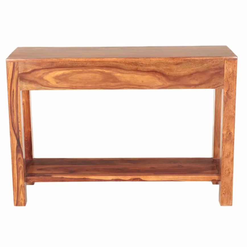 Konzolna miza GANI 76x130 cm masiven les/rosewood