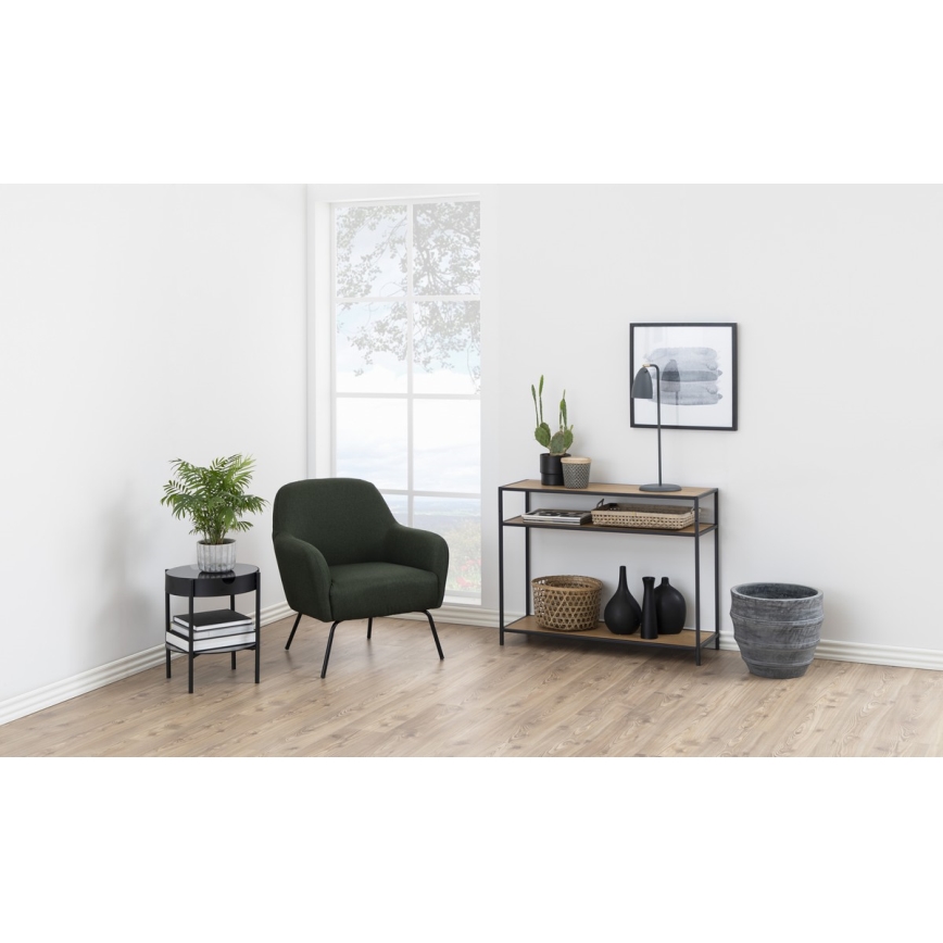 Konzolna mizica SARON, hrast