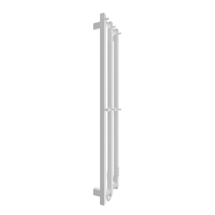 Kopalnica radiator HF SLIM 110W/230V 117x25 cm bela kvadraten