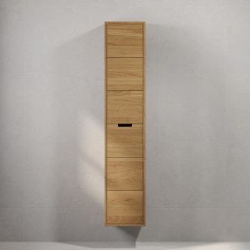 Kopalniška omarica GRIBSKOV 175 cm bež/hrast