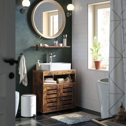 Kopalniška omarica RENE v rjavi barvi