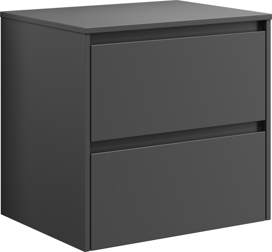 Kopalniška omarica TRONDHEIM za umivalnik 60 cm, antracit