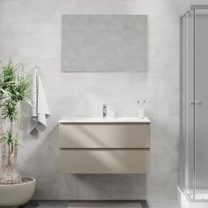 Kopalniška omarica z umivalnikom KENWOOD 91x50x45 cm marakesh