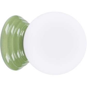 Kopalniška stenska svetilka ZORI 1xG9/8W/230V IP44 zelena