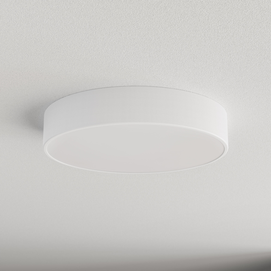 Kopalniška stropna svetilka CLEO 3xE27/24W/230V d. 40 cm bela IP54
