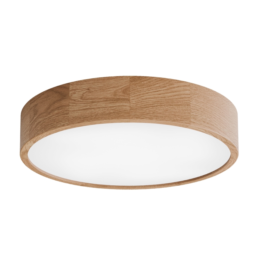 Kopalniška stropna svetilka CLEO 4xE27/24W/230V IP54 premer 47,5 cm hrast
