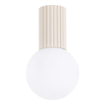 Kopalniška stropna svetilka HALO 1xG9/8W/230V pr. 12 cm IP44 krem barva
