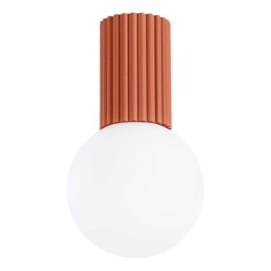 Kopalniška stropna svetilka HALO 1xG9/8W/230V pr. 12 cm IP44 oranžna