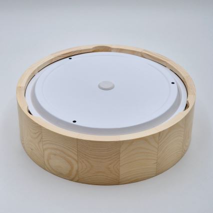 Kopalniška stropna svetilka NATURAL 2xE27/15W/230V IP54 bor ø 27 cm