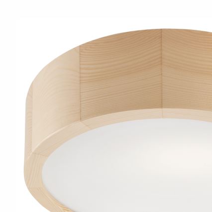 Kopalniška stropna svetilka NATURAL 2xE27/15W/230V IP54 bor ø 27 cm