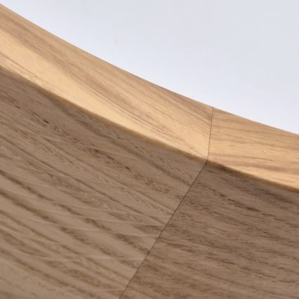 Kopalniška stropna svetilka OAK, 3xE27/15W/230V, hrast, premer 37 cm, IP54