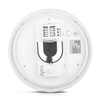 Kopalniška stropna svetilka s senzorjem 1xE27/60W/230V IP44 ø 29,6 cm