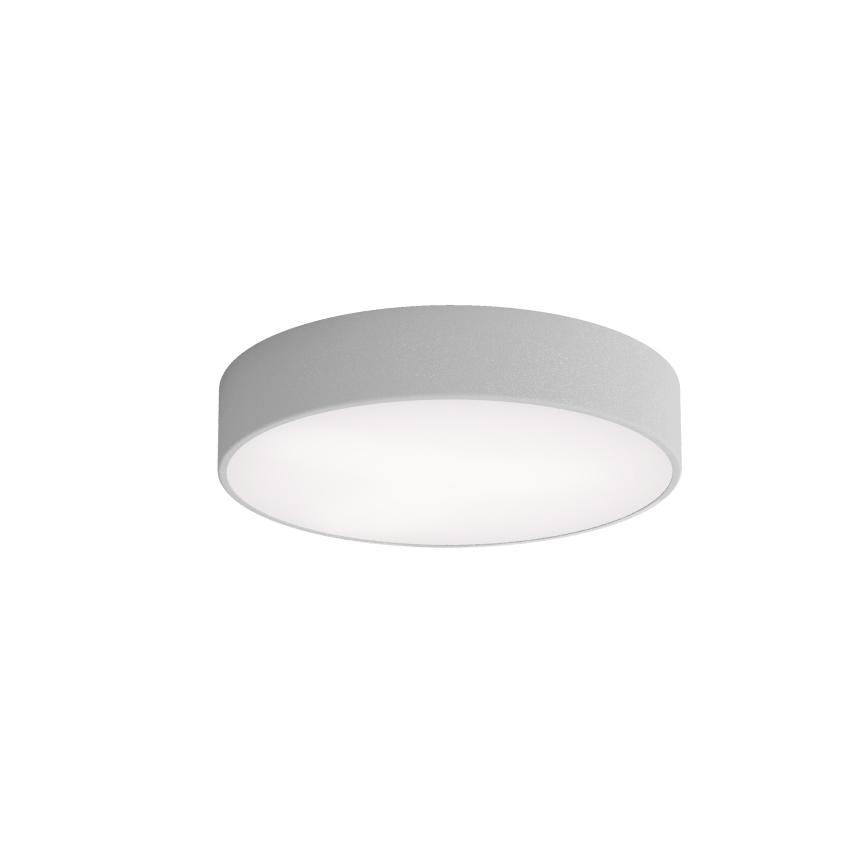 Kopalniška stropna svetilka s senzorjem CLEO 3xE27/24W/230V Ø 40 cm siva IP54