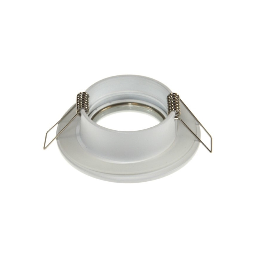 Kopalniška vgradna svetilka QUATRO 1xGU10/30W/230V IP54 bela