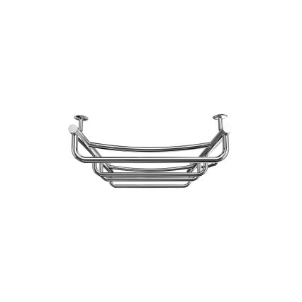 Kopalniški brisačni radiator LUX 105W/230V 80x53 cm nerjaveče jeklo/sijajni krom desni