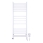 Kopalniški lestevni radiator z termostatom AVANGARD 227W 120x48cm, bela, desna