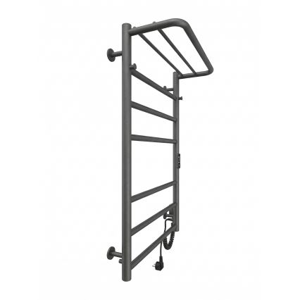 Kopalniški lestveni radiator HOME 95W/230V 77x53 cm inox/antracit desni