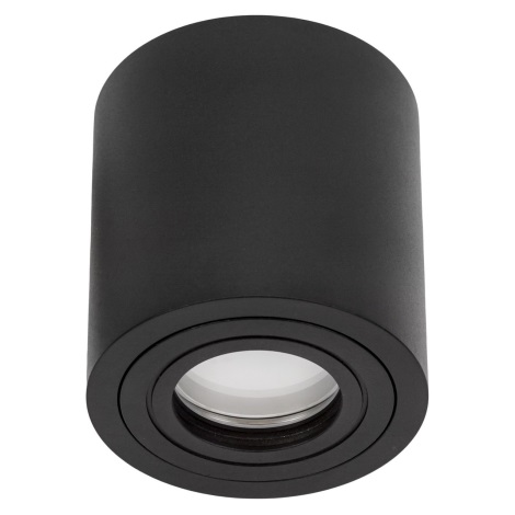 Kopalniški reflektor CHLOE 1xGU10/30W/230V IP65 okrogla črna