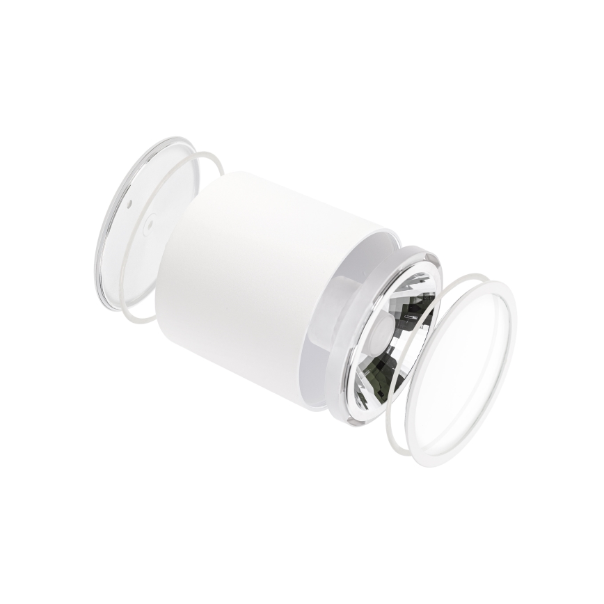 Kopalniški reflektor CHLOE AR111 1xGU10/12W/230V IP65 okrogla bela