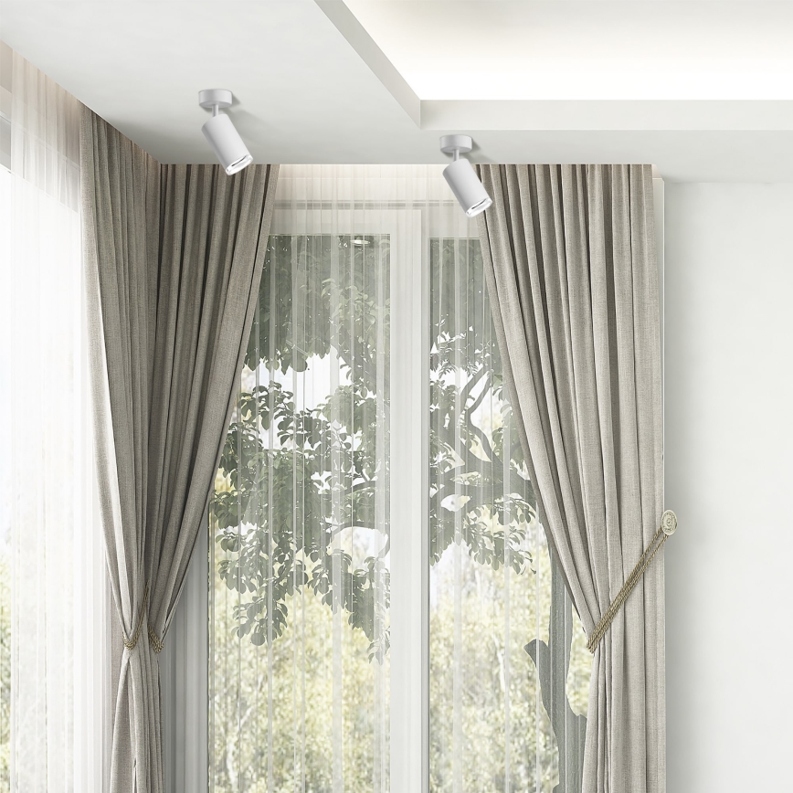 Kopalniški reflektor TURYN 1xGU10/10W/230V IP44 bela