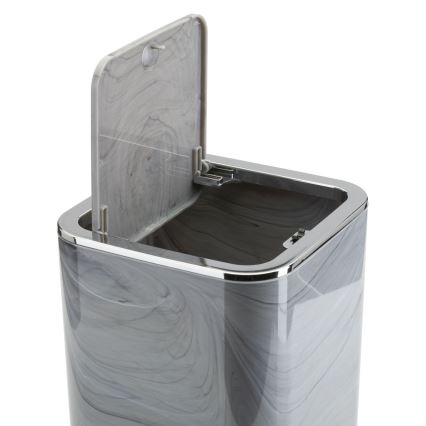 Kopalniški set GRIS 5 kom. siva/sijajni krom