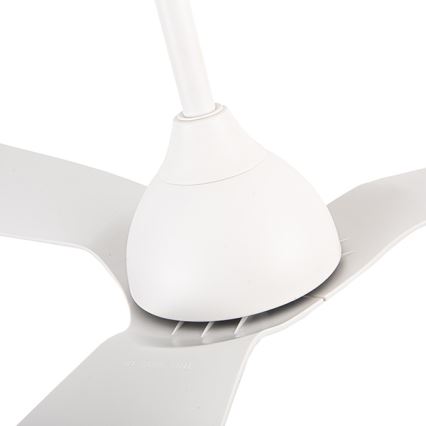 Kopalniški stropni ventilator d. 132 cm IP44 bela + Daljinski upravljalnik