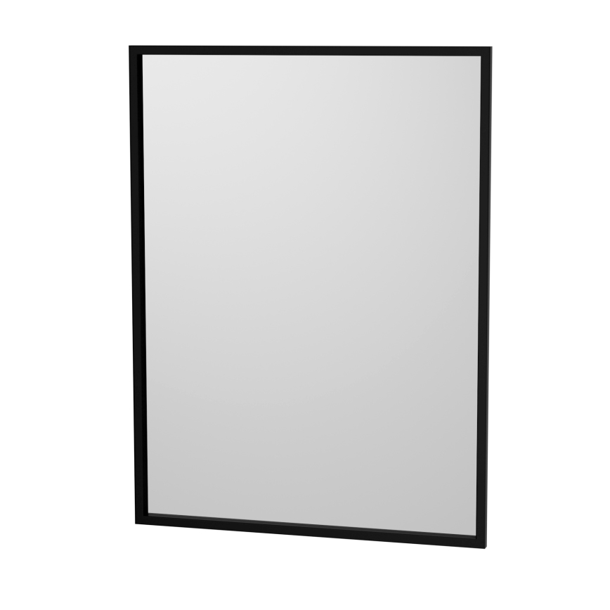 Kopalniško ogledalo BORGSTED 60x80 cm, črne barve