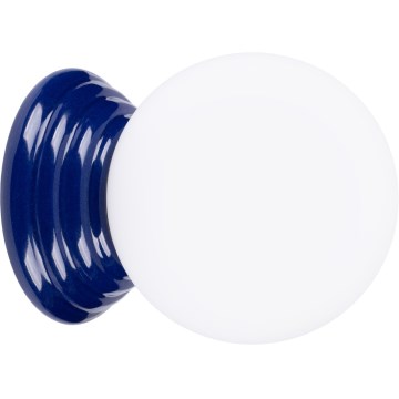 Kopalniško stensko svetilo ZORI 1xG9/8W/230V IP44 modra