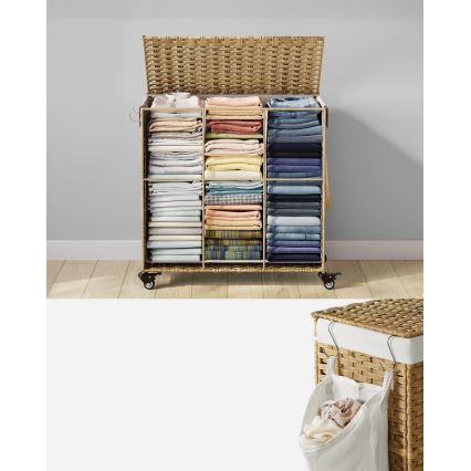 Koš za perilo FLYN iz ratana