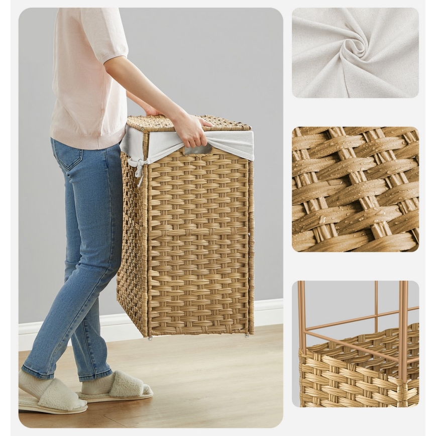 Koš za perilo FLYN iz ratana