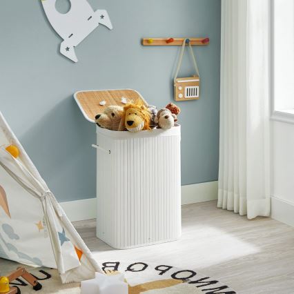 Koš za perilo GUS, bel