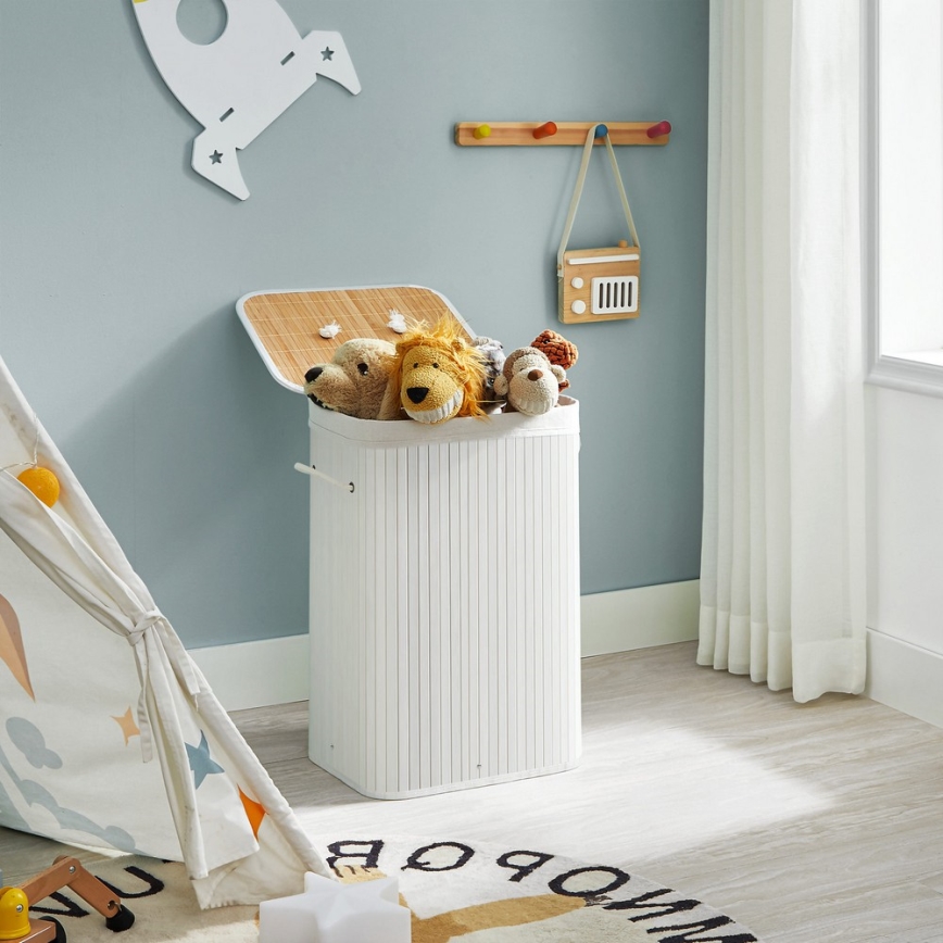 Koš za perilo GUS, bel