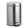 Koš za smeti 20x28 cm, iz nerjavnega jekla/srebrne barve