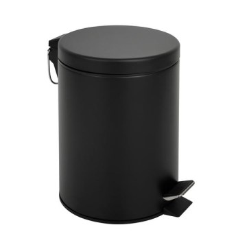 Koš za smeti 5 l črna
