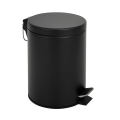 Koš za smeti 5 l črne barve