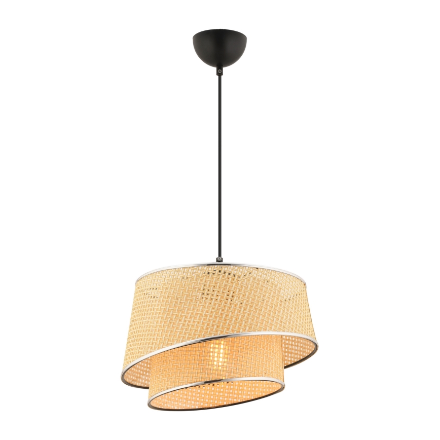 Kovinska svetilka BARETTE 1xE27/60W/230V bežna/sijajni krom