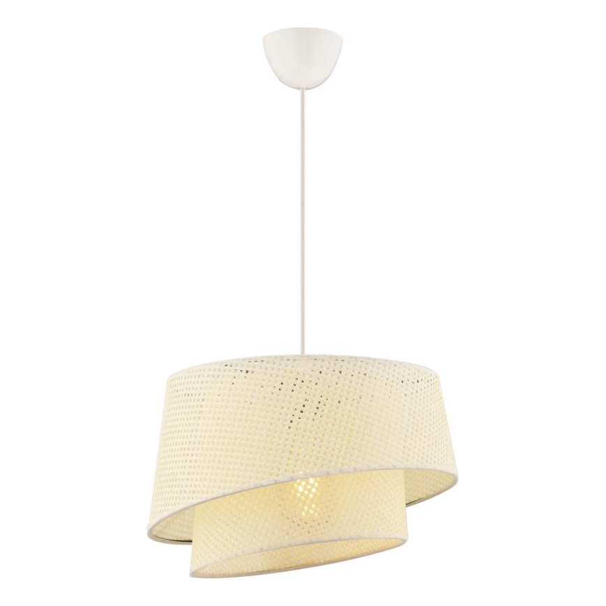 Kovinska svetilka BARETTE 1xE27/60W/230V kremna