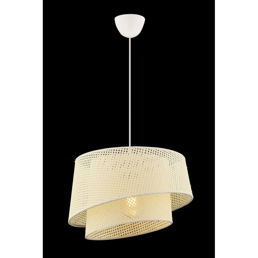 Kovinska svetilka BARETTE 1xE27/60W/230V kremna