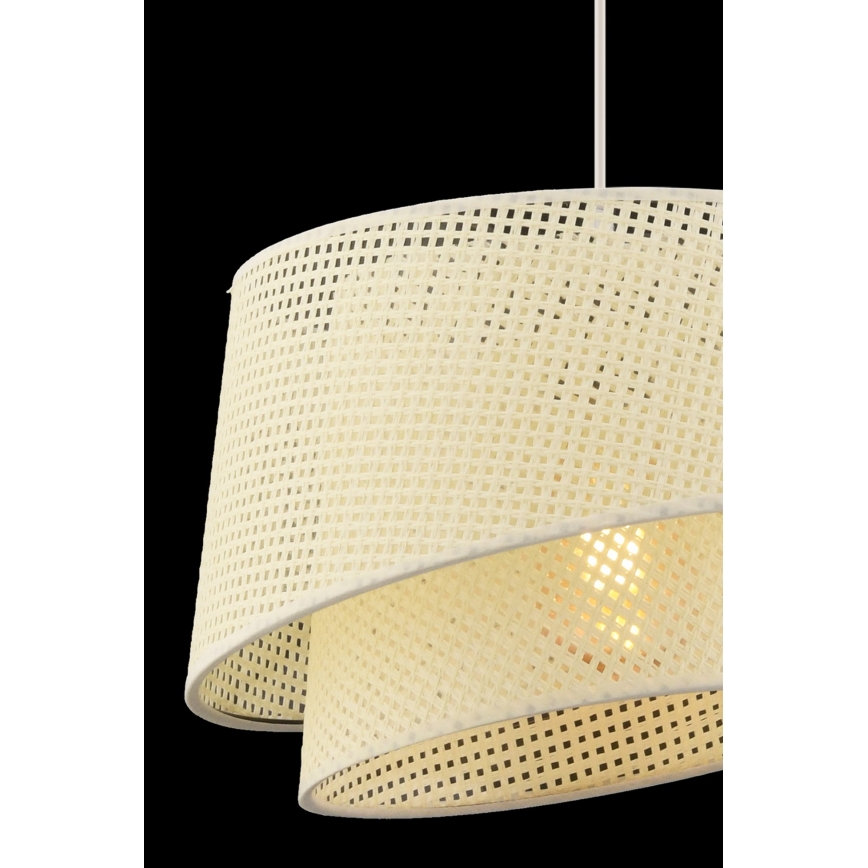 Kovinska svetilka BARETTE 1xE27/60W/230V kremna