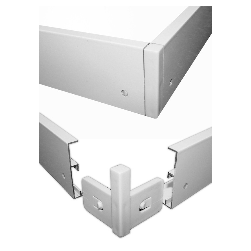 Kovinski okvir za namestitev LED panelov CHRIS 1200×300 mm