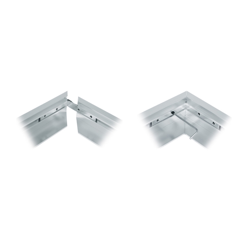 Kovinski okvir za namestitev LED panelov ZEUS 1195x295mm