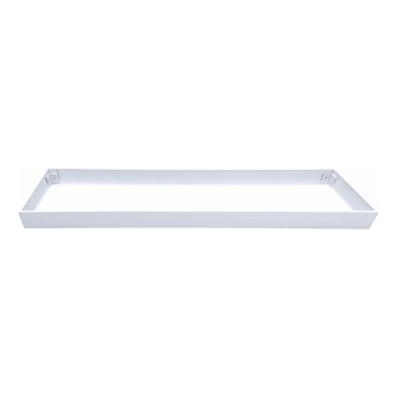 Kovinski okvir za vgradnjo LED panelov STELLA 120x30 cm, bel