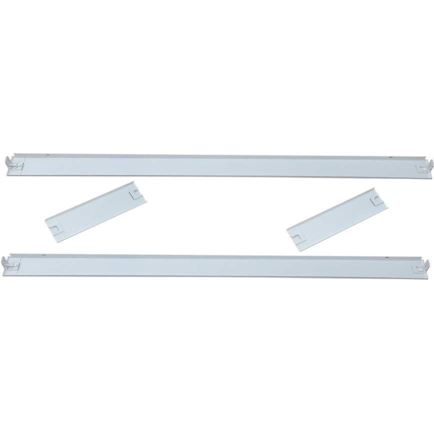Kovinski okvir za vgradnjo LED panelov STELLA 120x30 cm, bel
