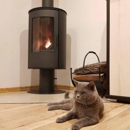 Kratki - Jekleni kamin 8kW 150mm