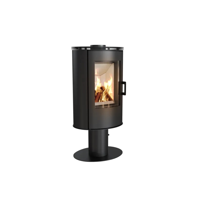 Kratki - Jekleni kamin 8kW 150mm