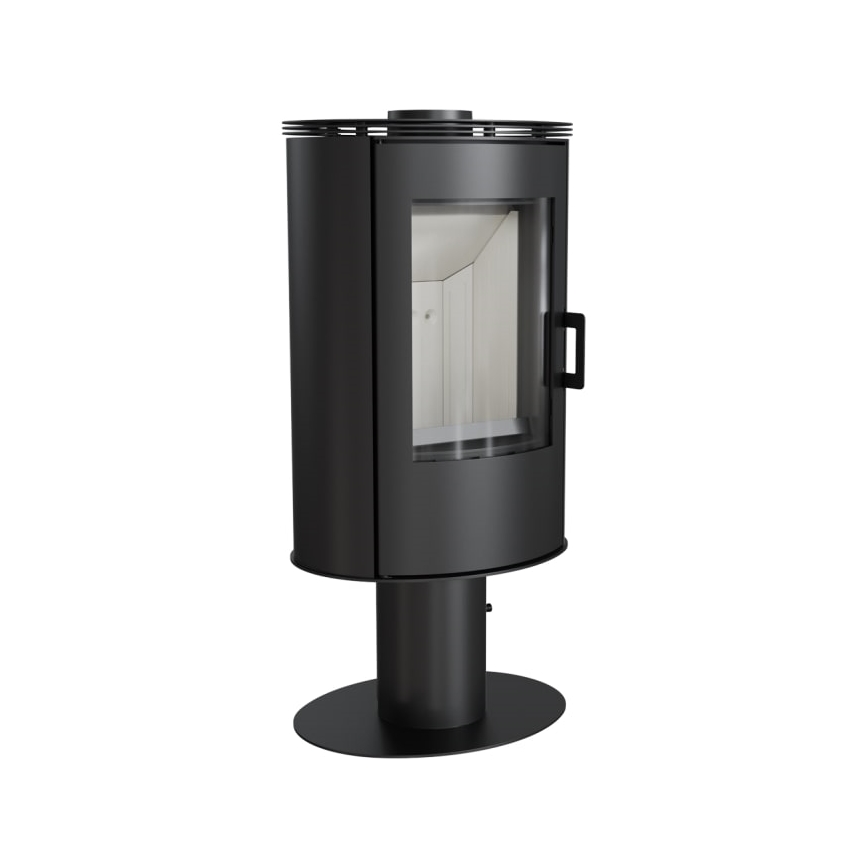 Kratki - Jekleni kamin 8kW 150mm