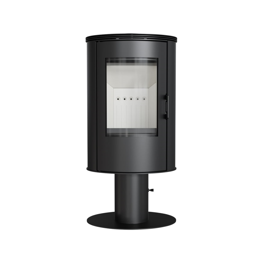 Kratki - Jekleni kamin 8kW 150mm