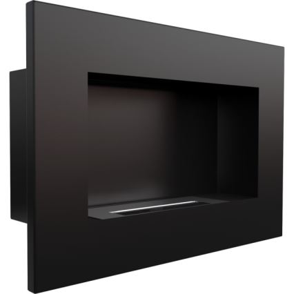 Kratki - Vgradni BIO kamin 40x60 cm 2kW črna