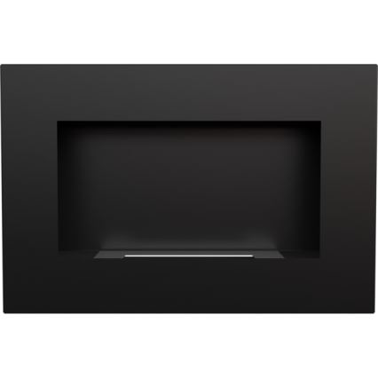 Kratki - Vgradni BIO kamin 40x60 cm 2kW črna