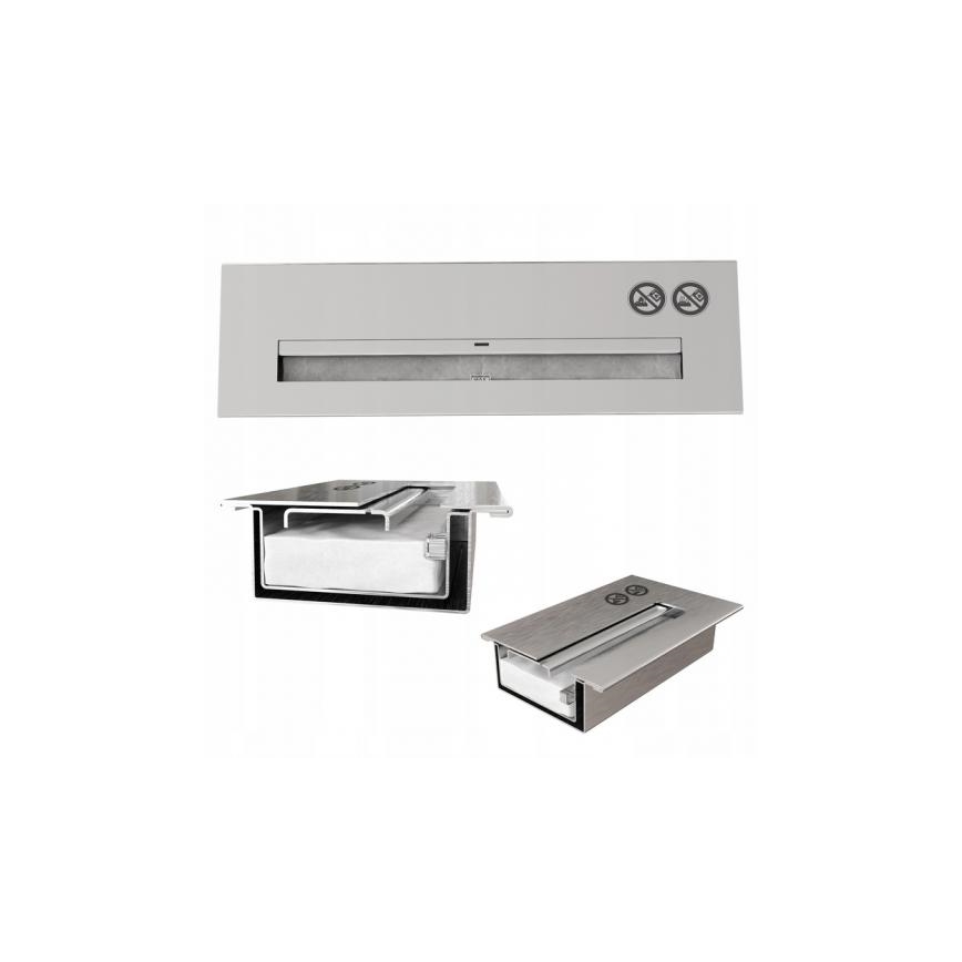 Kratki - BIO kamin 40,2x70 cm 2kW bela
